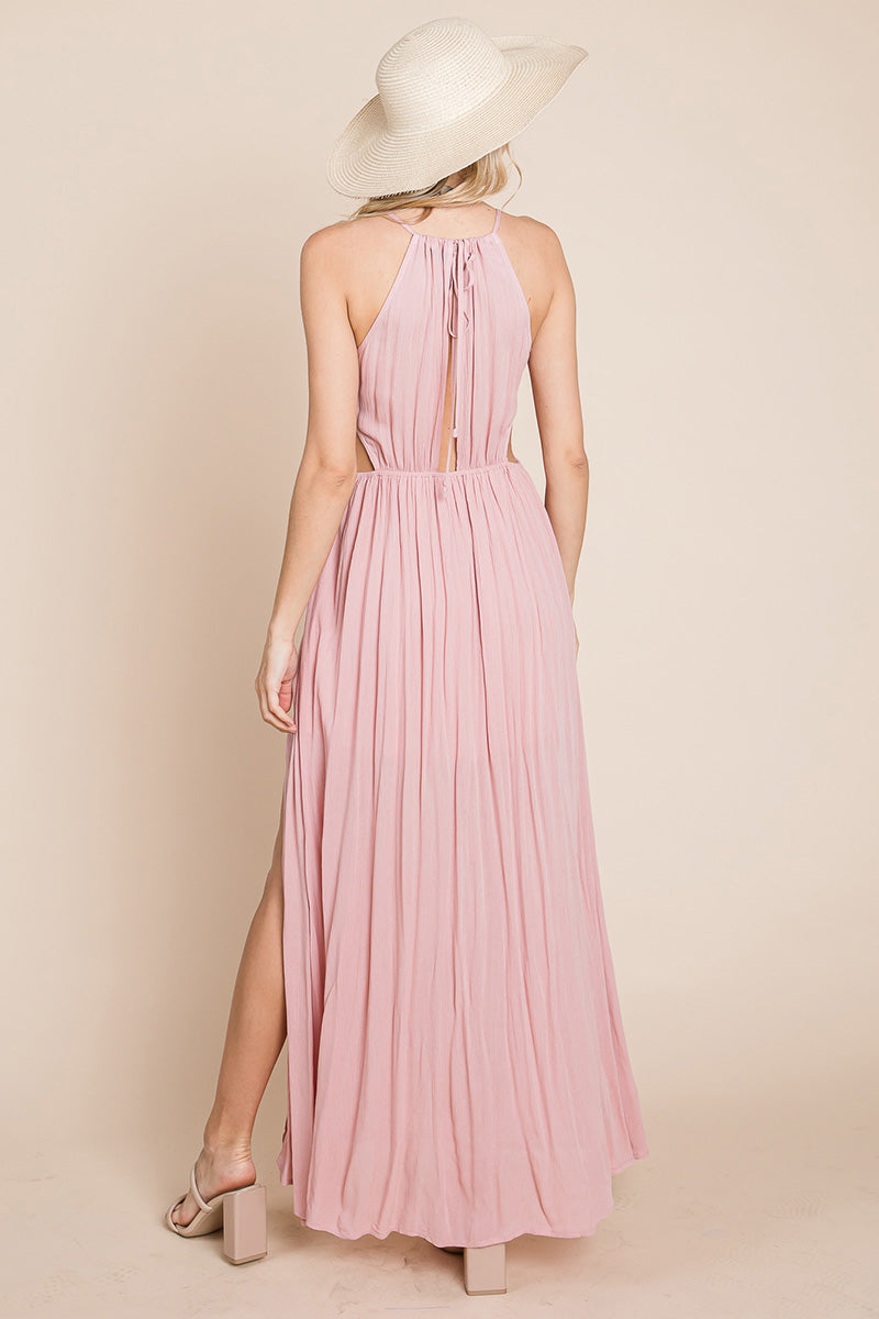 The Valencia Halter Dress