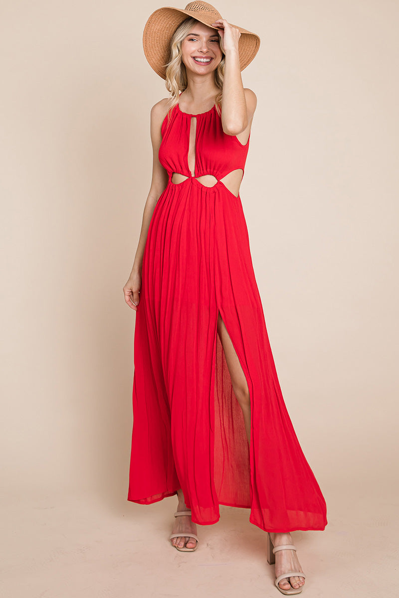 The Valencia Halter Dress