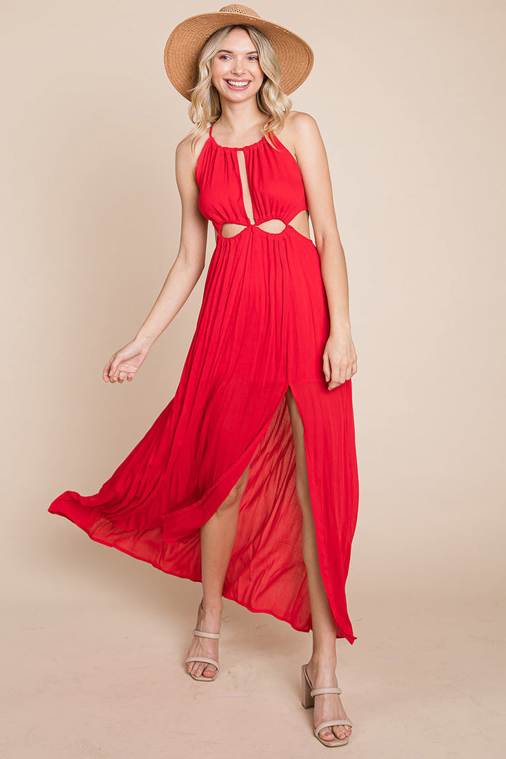 The Valencia Halter Dress