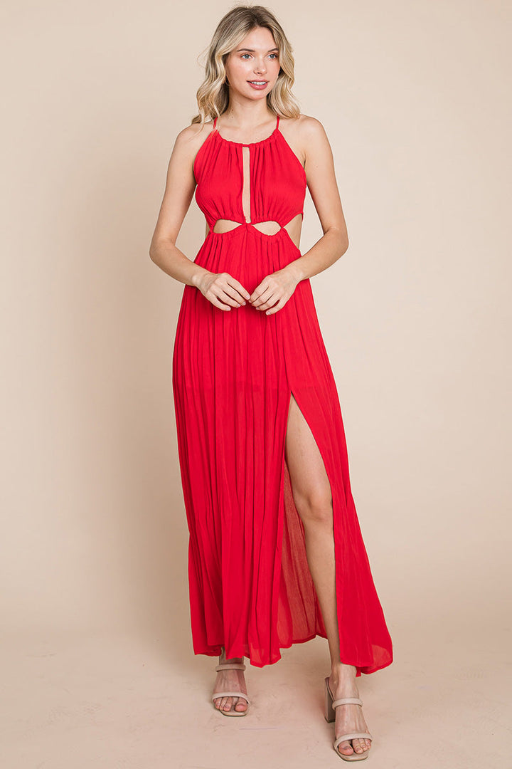 The Valencia Halter Dress