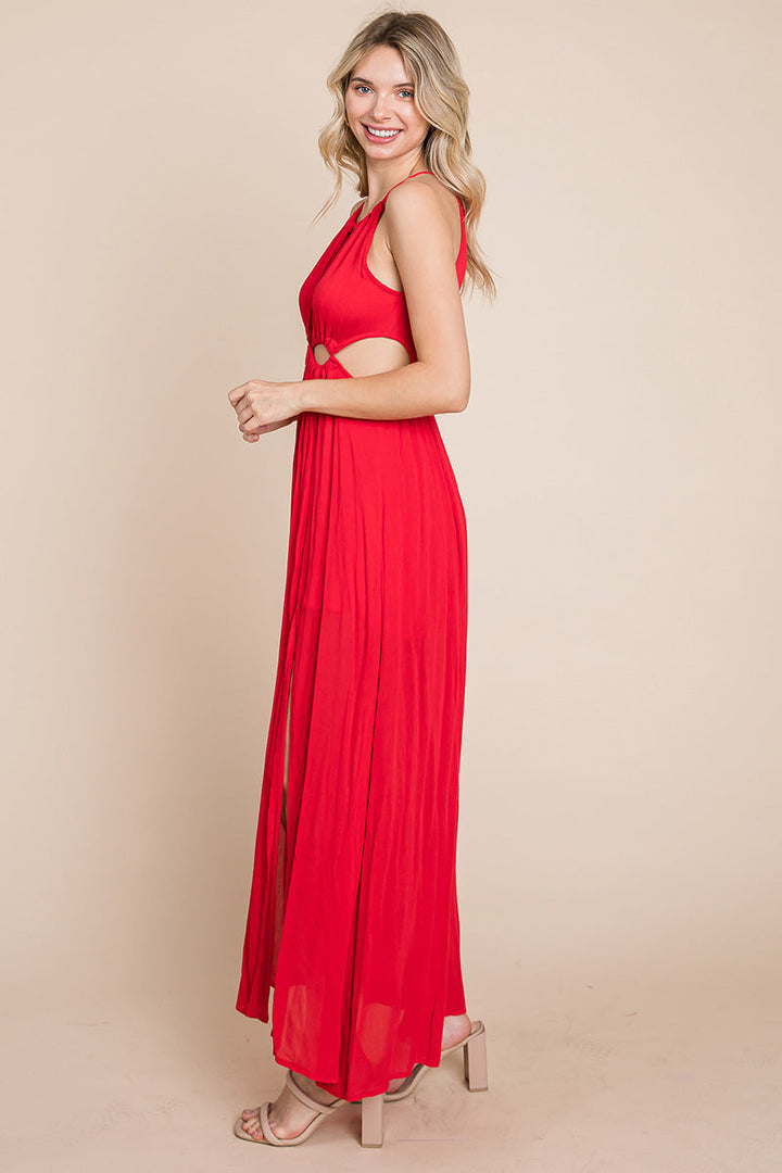 The Valencia Halter Dress