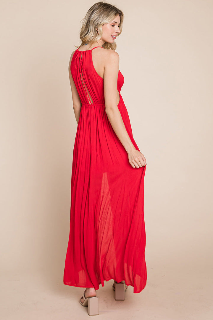The Valencia Halter Dress