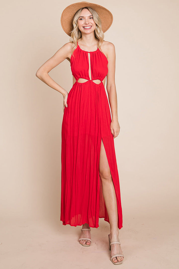 The Valencia Halter Dress