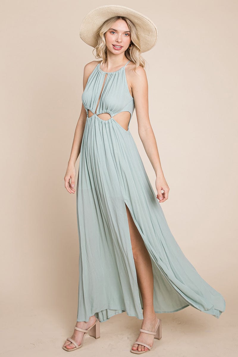 The Valencia Halter Dress