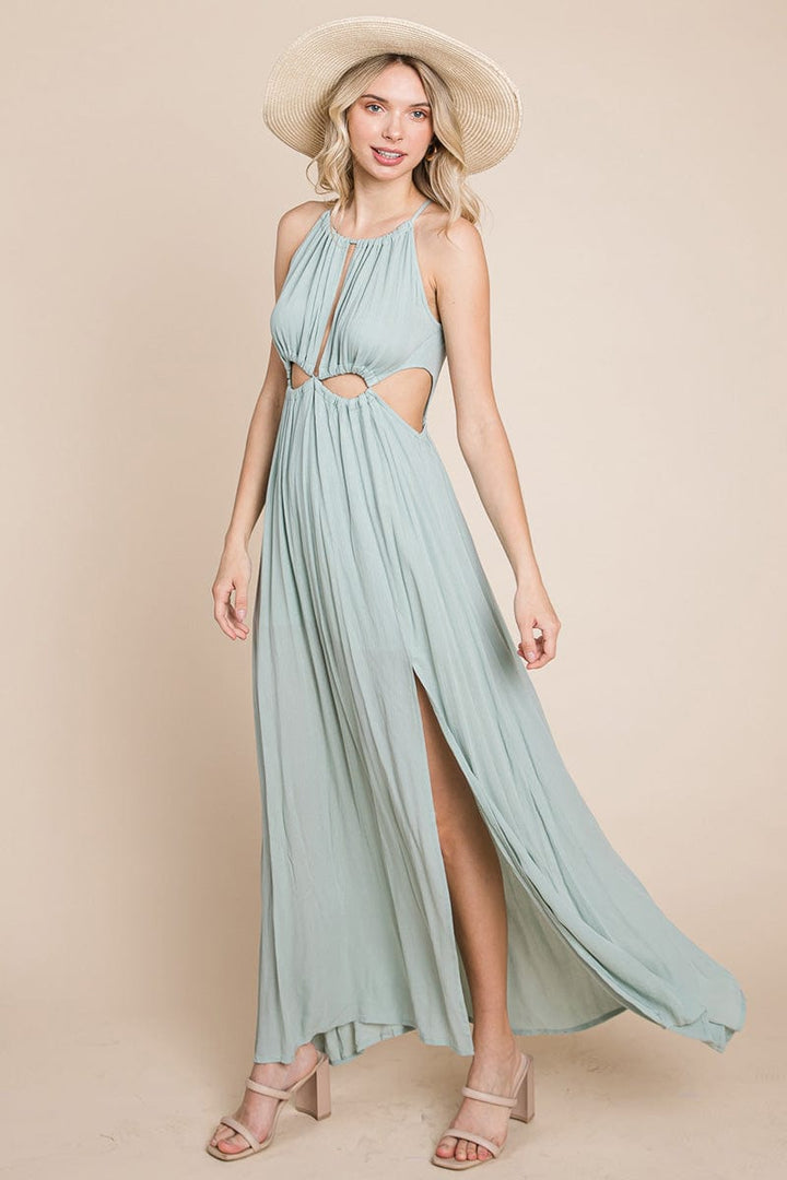 The Valencia Halter Dress