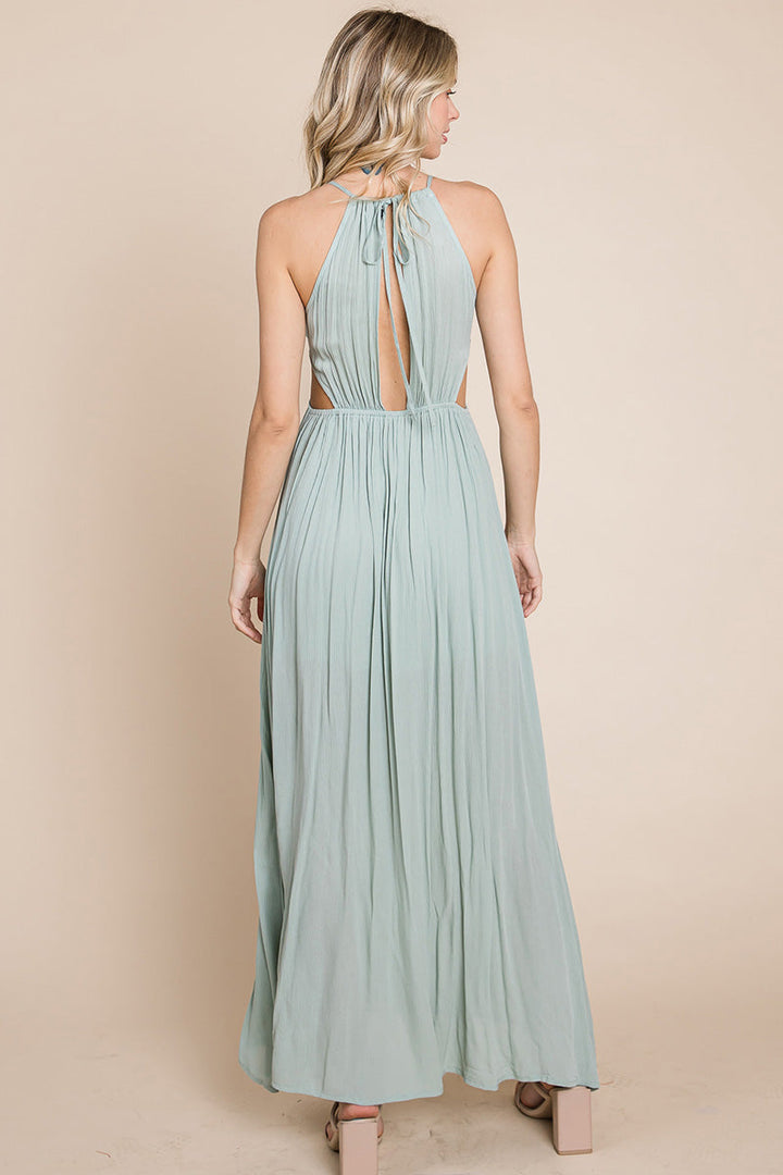 The Valencia Halter Dress
