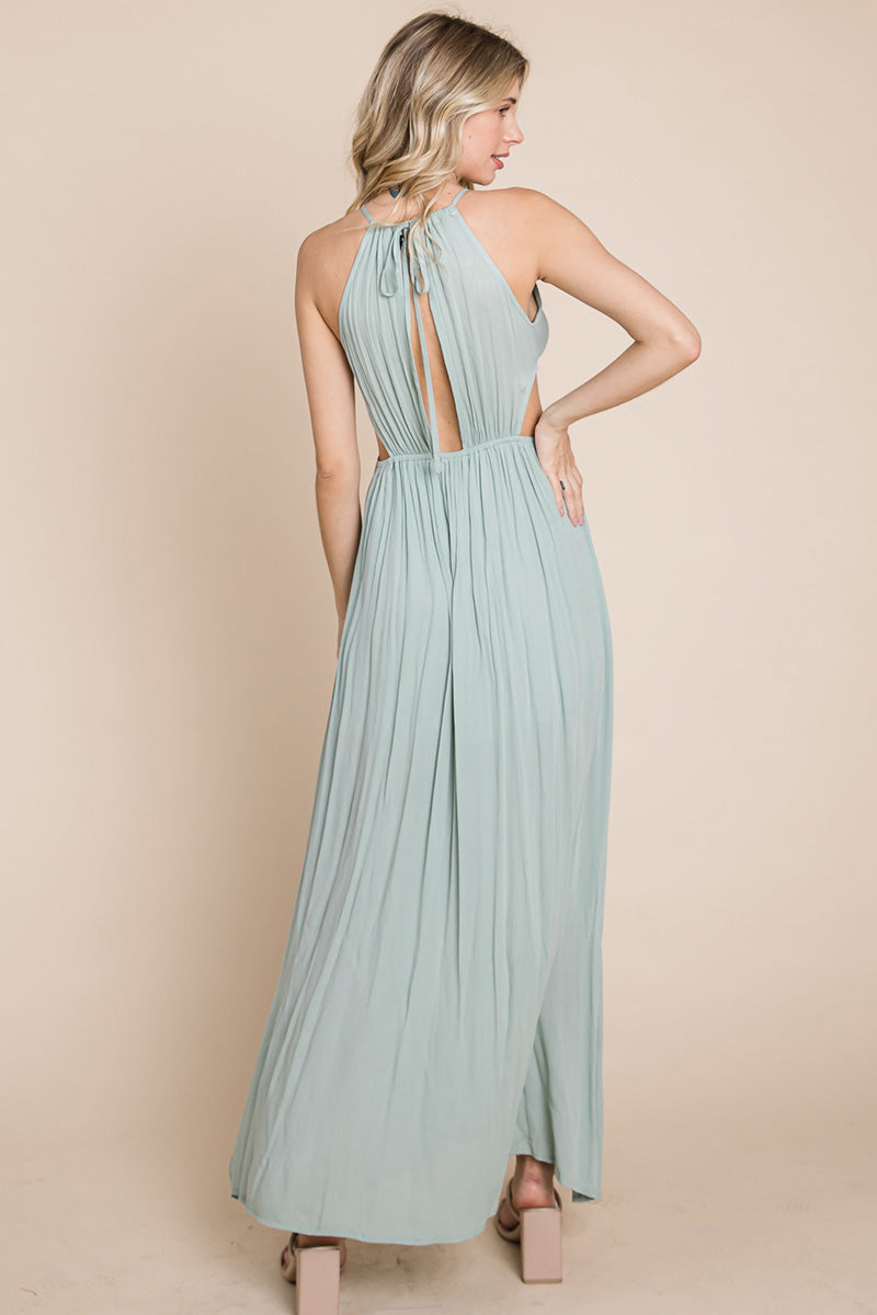 The Valencia Halter Dress