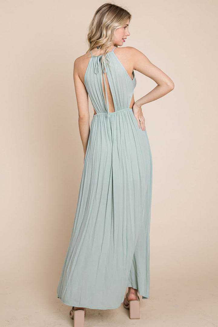 The Valencia Halter Dress