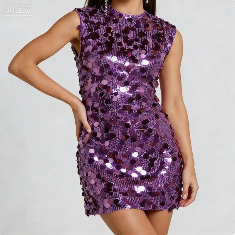 The Adelaide Sequin Dress