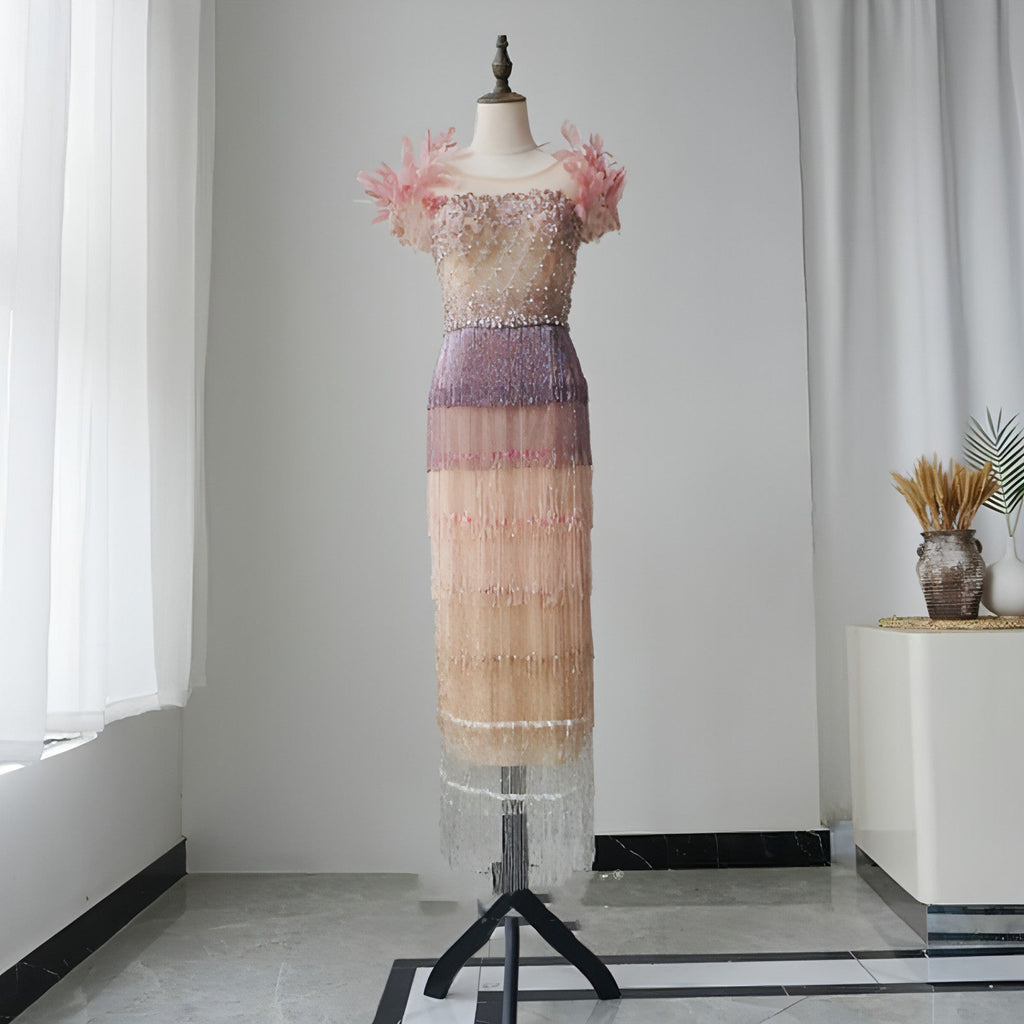 Crystal Evening Dress
