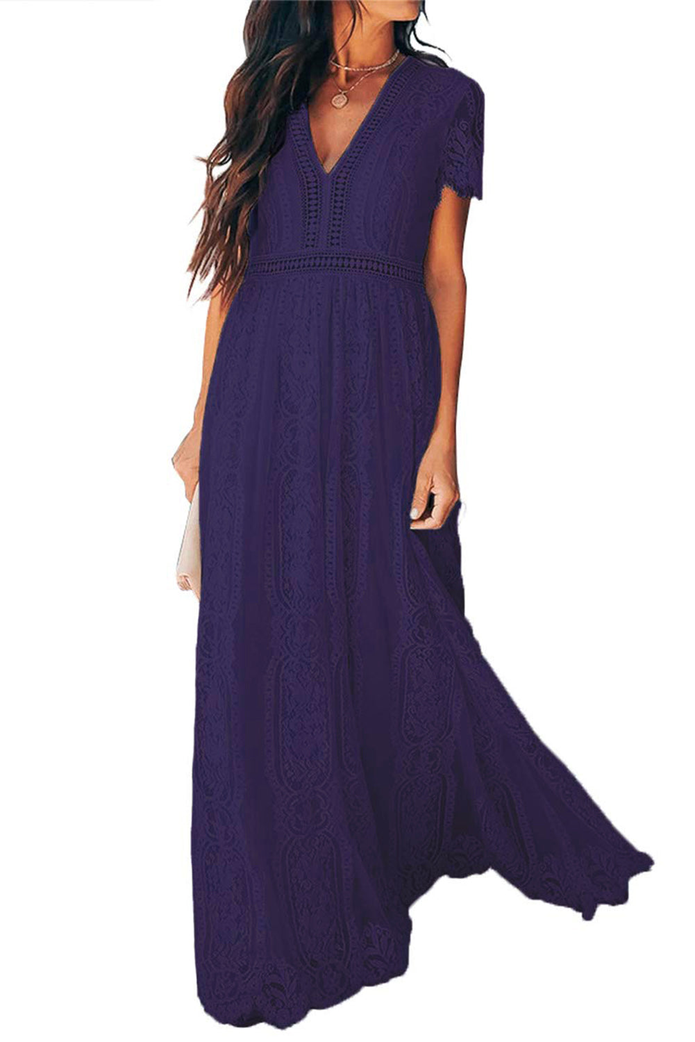 Fiery Heart Lace Dress