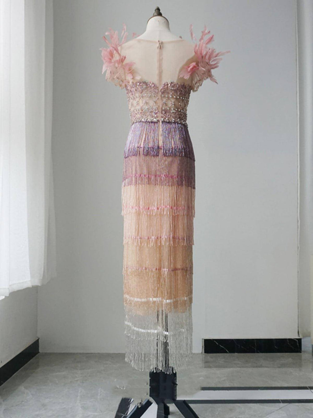 Crystal Evening Dress