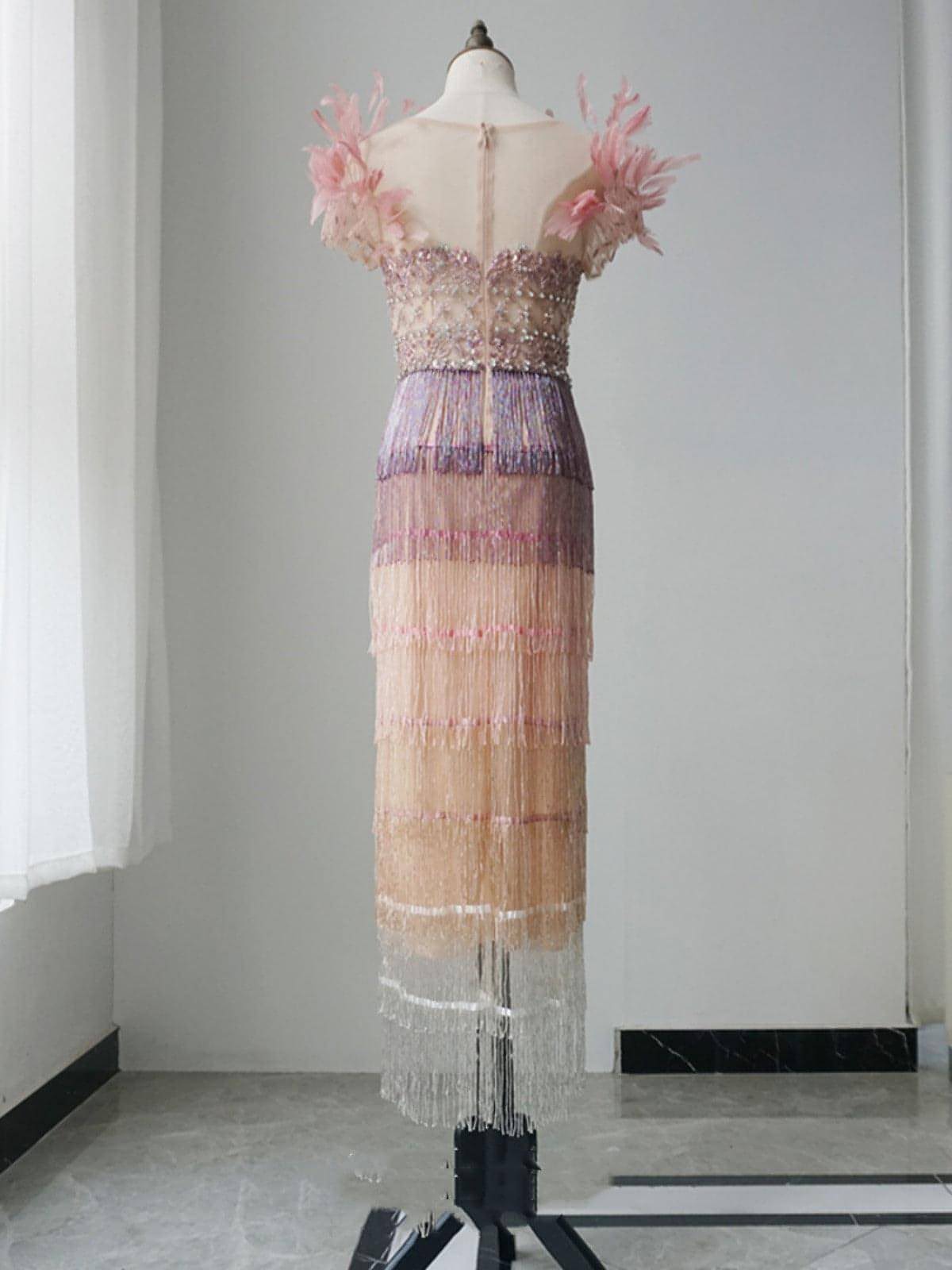 Crystal Evening Dress